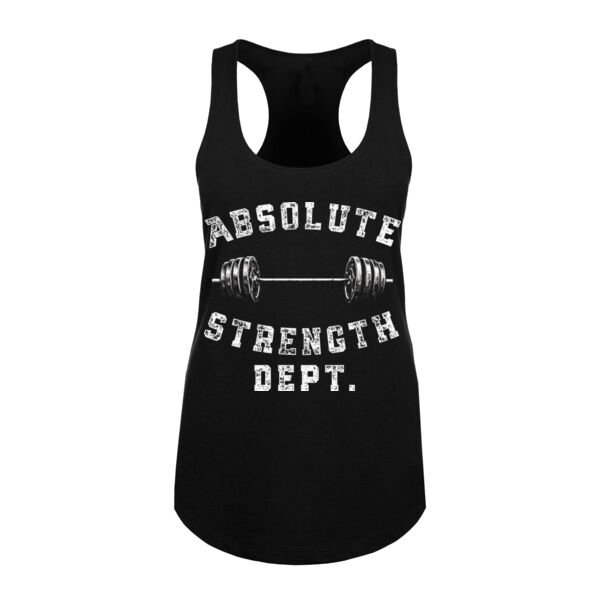 STRENGTH DEPT. - WOMEN'S FITTED TANK TOP - $H78AC6$ Thumbnail